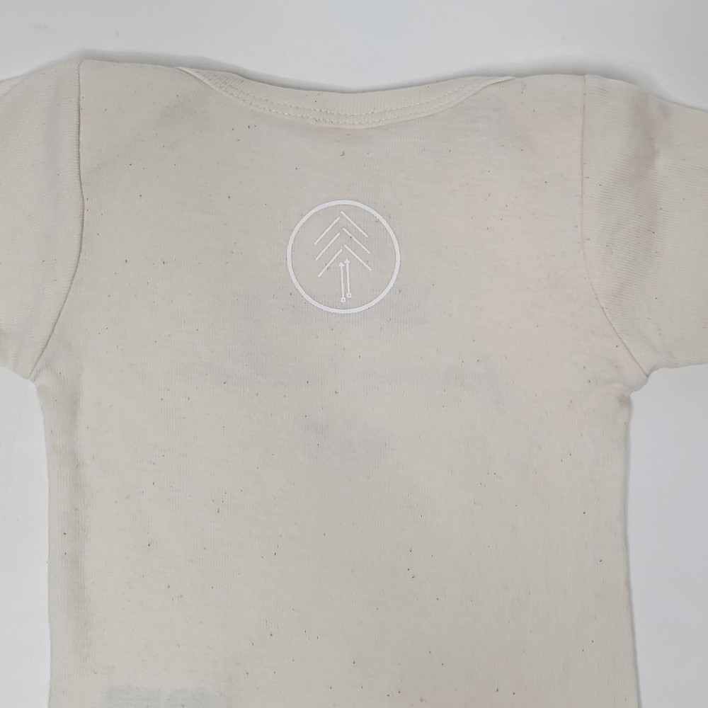NWT Tenth & Pine Santa's Favorite Elf 3-6mo Bodysuit Organic Cotton - Picture 3 of 7